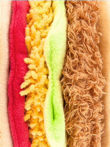 Jouet en peluche pour chien - International Classic - Tacos - Pet PLAY