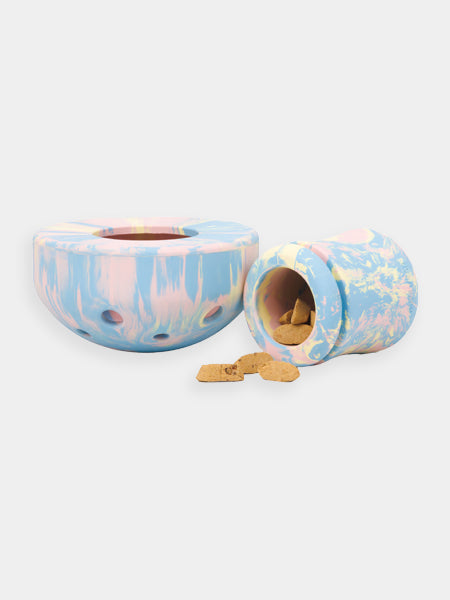 Jouet distributeur de friandises pour chien - Porcini (3 coloris)