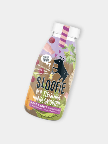 Délicieuse 🥤 boisson naturelle pour chien - Hot Rabbit 🐇 - Sloofie