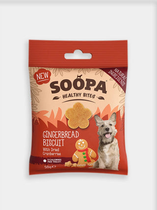 Friandises naturelles pour chien - gingerbread biscuit