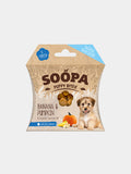 Friandises naturelles pour chiot - banane et citrouille - Adaptées aux chiots, 100 % ingrédients naturels, propres à la consommation humaine