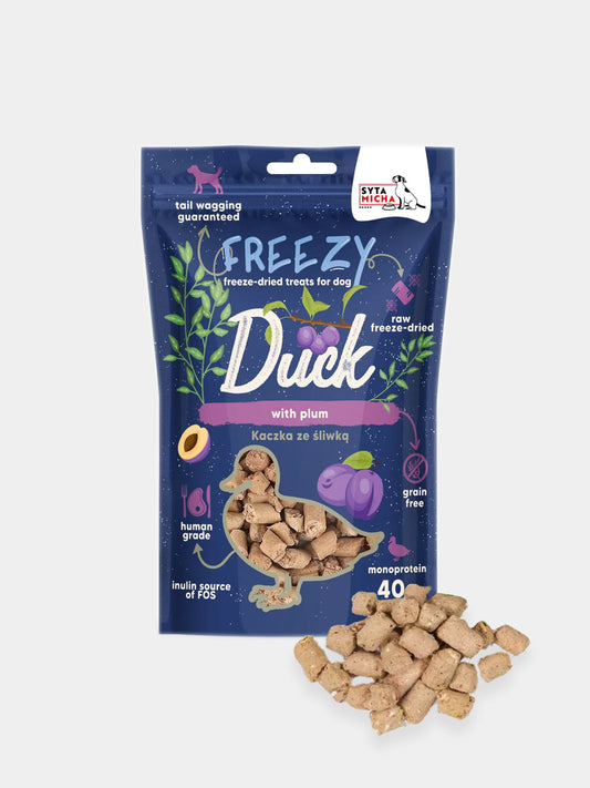 Friandises lyophilisées pour chien - Freezy Canard 🦆 - Syta Micha