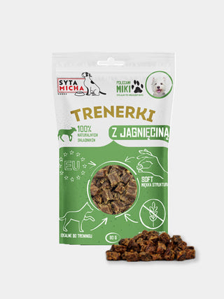 Friandises naturelles pour chien - 100% agneau - 100 % agneau, sans autre ingrédient, Format idéal pour l’éducation positive