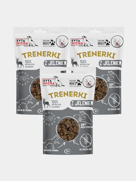 Friandises naturelles pour chien - 100% Cerf 🦌