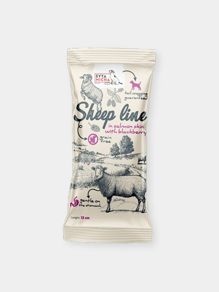 Os à mâcher pour chien - Mouton 🐏 et Peau de Saumon 🐟 - Syta Micha