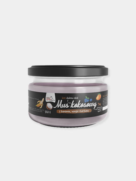 Mousse à tartiner - Coco 🥥 banane 🍌 mangue 🥭et blueberry🫐
