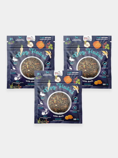 Topping pour chien - Dog Flakes Canard 🦆 - Syta Micha