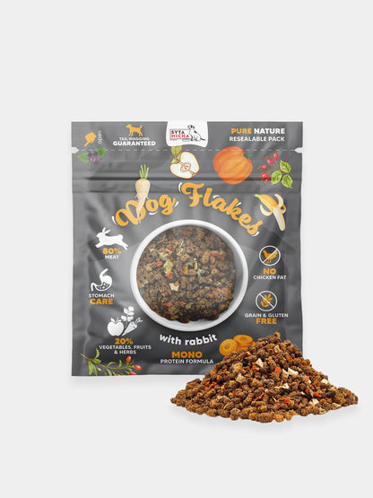 Topping pour chien - Dog Flakes Lapin 🐇 - Syta Micha