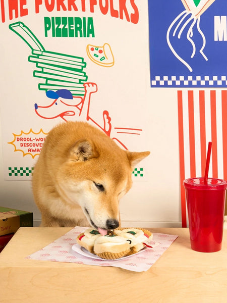 Jouet de fouille pour chien - Pizza 🍕 - The FurryFolks