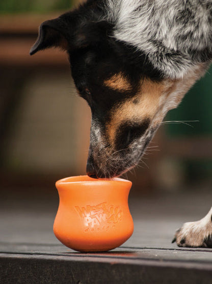 Jouet d'enrichissement pour chien - TOPPL Zogoflex Orange - West Paw