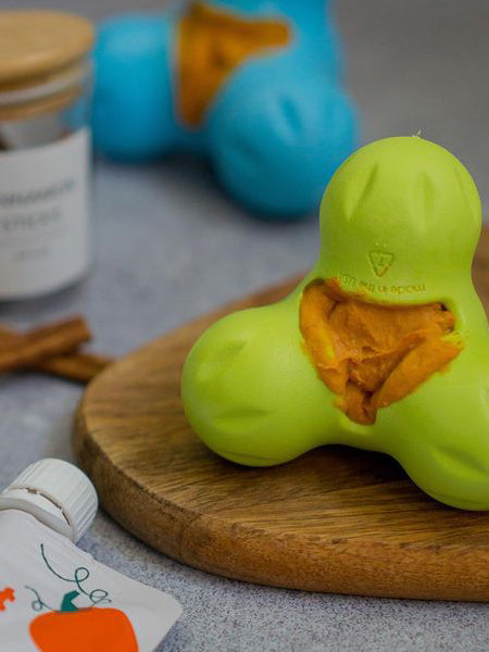 Jouet à garnir pour chien - Tux Zogoflex Bleu - Eco-friendly