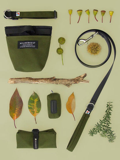 Distributeur de sacs à crottes pour chien - Vert - Wildebeest
