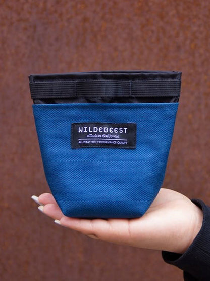 Pochette à friandises pour chien - Wildebeest - Bleu marine
