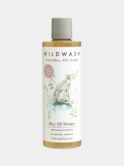 Shampoing pour chien Antiparasitaire - Bug off - Manuka et Bois de Cèdre - Wildwash