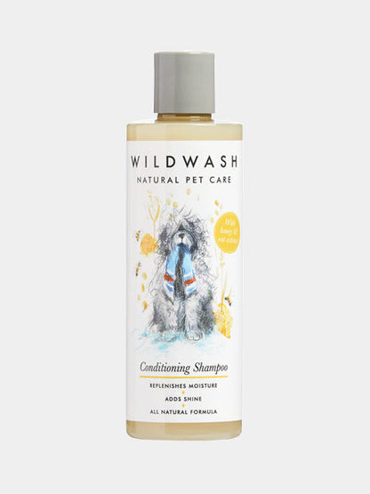 Shampoing hydratant pour chien - Avoine et Miel - Wildwash