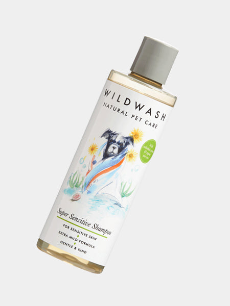 Shampoing pour chien à Peau Sensible - Aloe vera et calendula - Wildwash