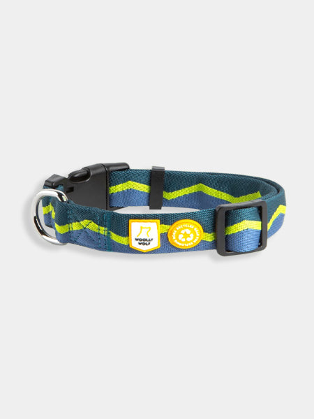 Collier pour chien - Horizon Deep Teal Mix- Woolly Wolf
