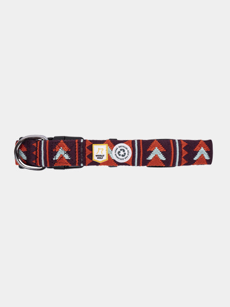 Collier original pour chien motif Polar Night - Woolly Wolf
