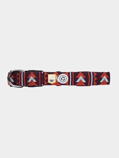 Collier original pour chien motif Polar Night - Woolly Wolf