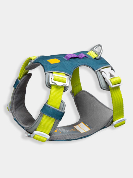 Harnais pour chien Alpha 360 - Deep teal Mix - Woolly Wolf