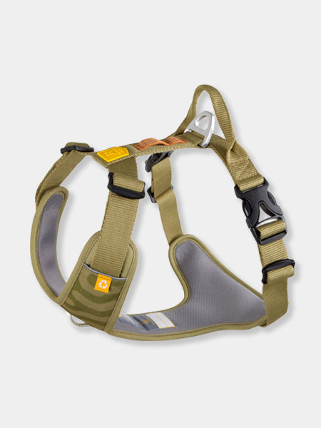 Harnais pour chien Roam Harness - Green Ripple - Woolly Wolf