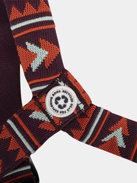 Harnais original pour chien motif Polar Night - Woolly Wolf