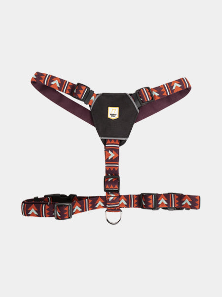 Harnais original pour chien motif Polar Night - Woolly Wolf