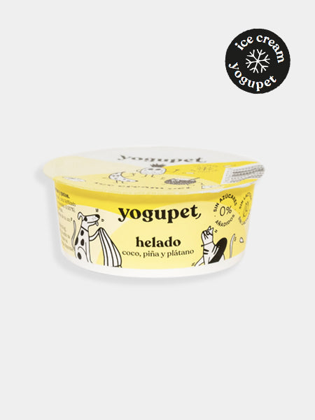 Glace au yaourt pour chien