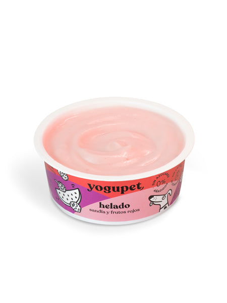 Glace au yaourt pour chien