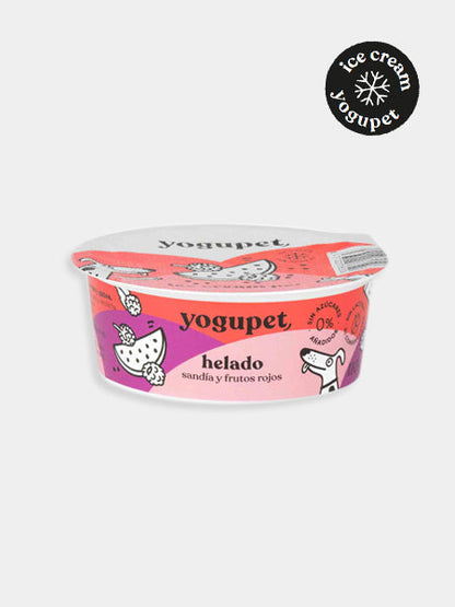 Glace au yaourt pour chien