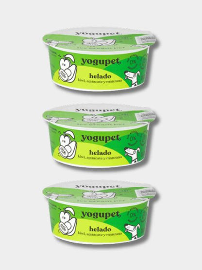 Glace au yaourt pour chien