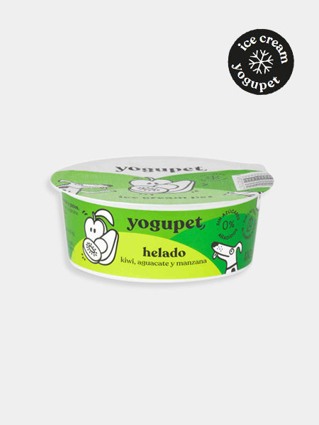 Glace au yaourt pour chien