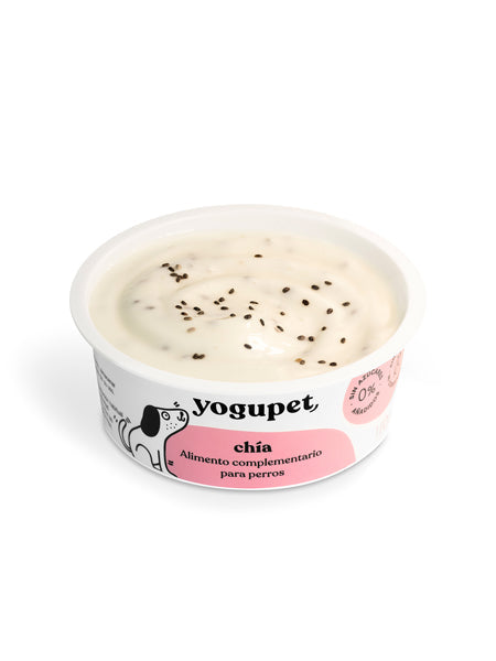 Yaourt sans lactose pour chien - Graines de chia 🌱 - Yogupet