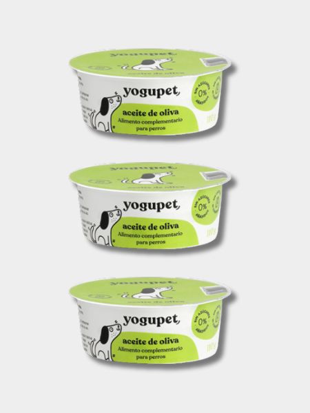 Yaourt sans lactose pour chien - Huile d'olive 🫒 - Yogupet