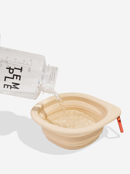 Gamelle de voyage pour chien - GoBowl Biscotti - Zee.Dog