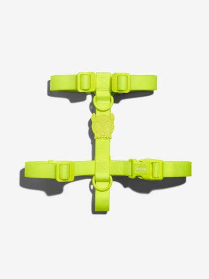 Harnais pour chien en néoprène - Neopro Lime - Zee.Dog