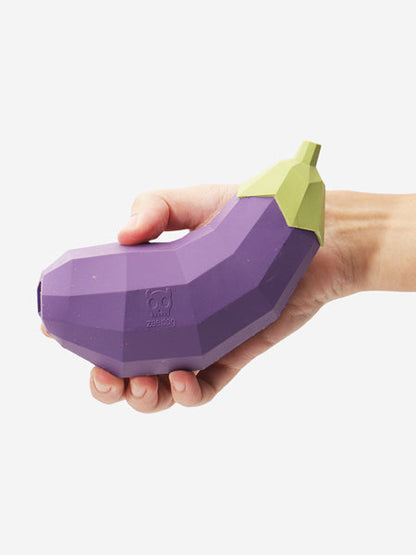 Jouet d'occupation pour chien - Super Veggiez Aubergine 🍆 - Zee.dog