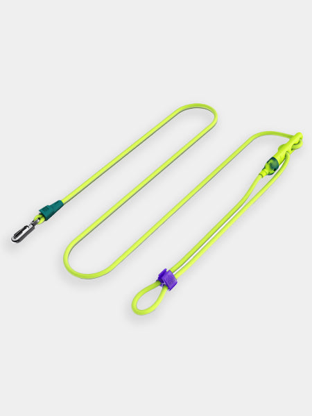 Laisse mains libres et imperméable pour chien  - Neopro Fluo - Zee.Dog