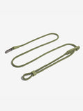 Laisse pour chien réglable et mains libres - army green - Multipositions : taille, bandoulière ou classique, Système E.Zee lock réglable
