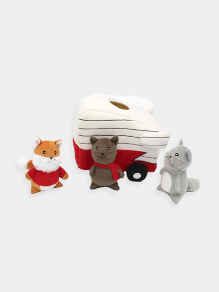 Jouet d'occupation pour chien - Camping rétro 🚐 - ZippyPaws
