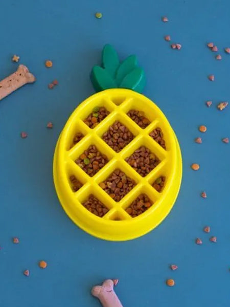 Gamelle anti-glouton en forme d'ananas 🍍 - Happy Bowl Zippy Paws