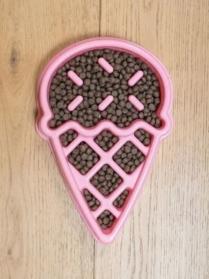 Gamelle anti-glouton en forme de Glace 🍦 - Happy Bowl Zippy Paws