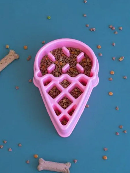 Gamelle anti-glouton en forme de Glace 🍦 - Happy Bowl Zippy Paws
