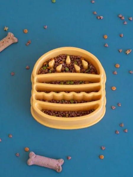 Gamelle anti-glouton en forme de Burger 🍔 - Happy Bowl Zippy Paws