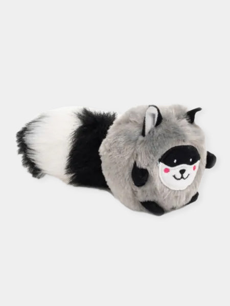 Jouet en peluche Bushy Throw - Raton Laveur 🦝 - Zippy Paws