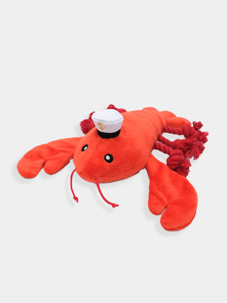 Peluche pour chien Playful Pal - Luca le Homard 🦞 - Zippy Paws