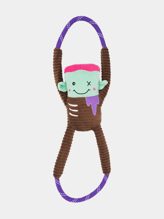 Peluche halloween pour chien - zombie ropetugz
