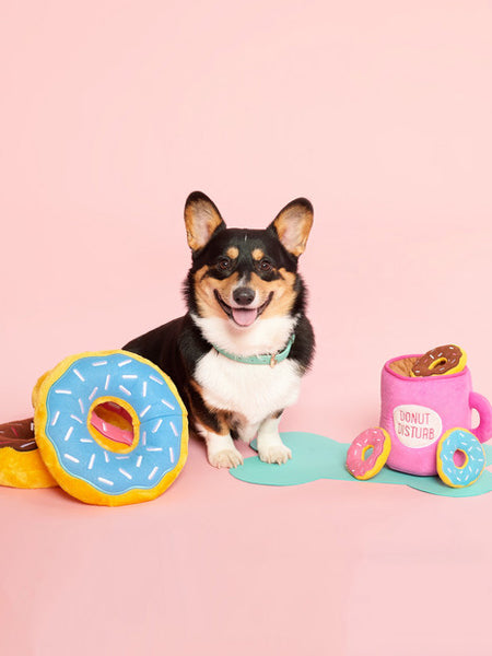 Peluche originale pour chien - 🍩 Donutz Fraise - Zippy Paws