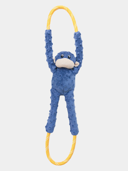 Peluche originale pour chien - Singe RopeTugz 🐒 - Zippy Paws