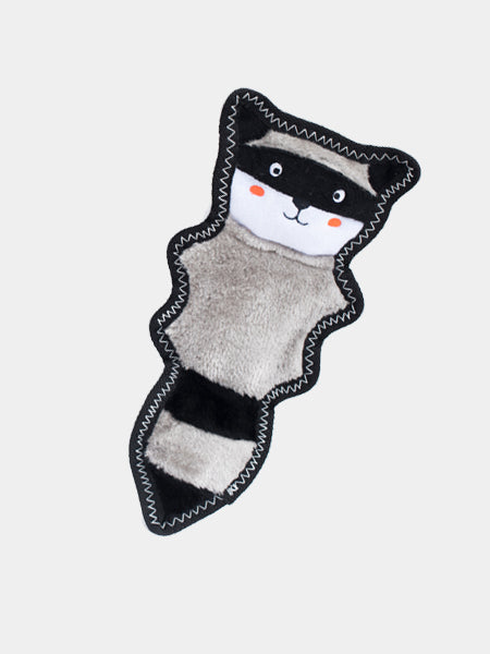 Peluche Raton Laveur pour chien - Raccoon Z-Stitch - Zippy Paws
